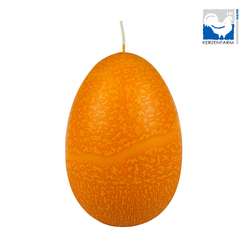 Eikerze 60 x 45 mm, orange - kristall