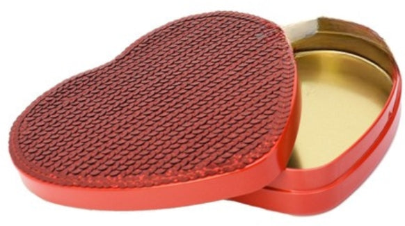 Dose Herzform - Pailletten