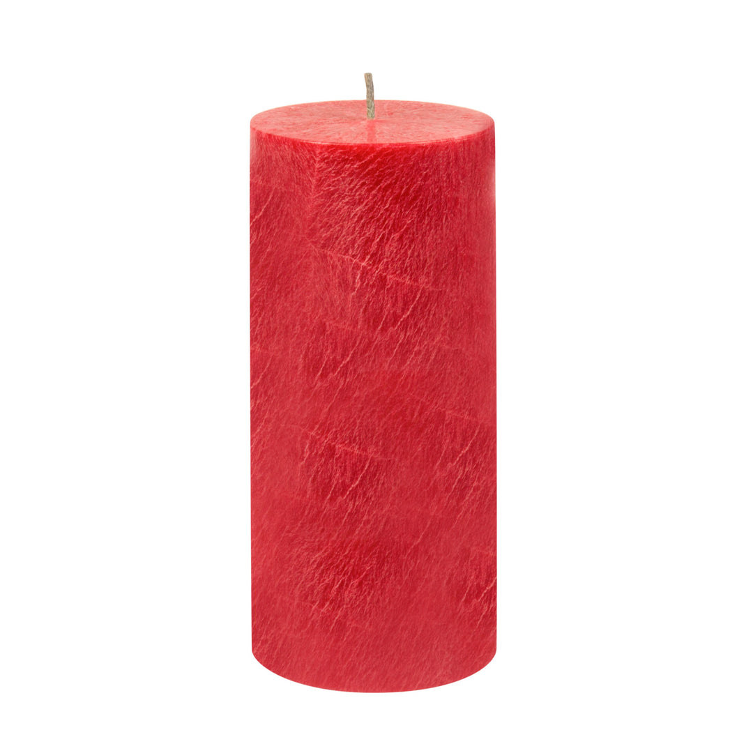 Stearin-Stumpenkerze 64x135 mm, rot