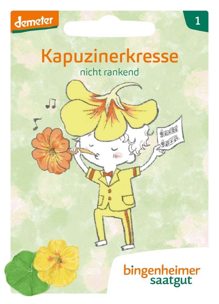 Garten-Bande: Kapuzinierkresse nicht rankend - Saatgut