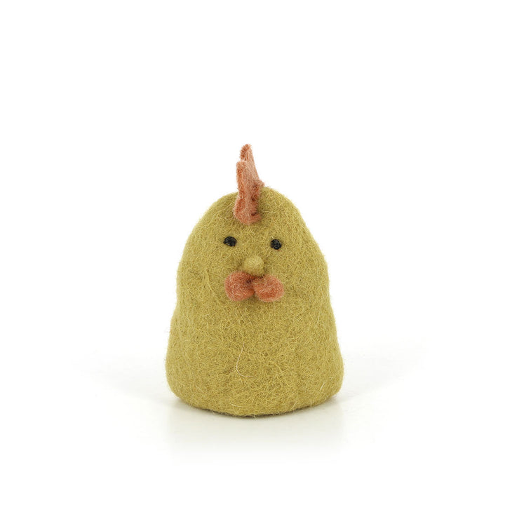 Eierwärmer aus Filz - Hühnchen gelb