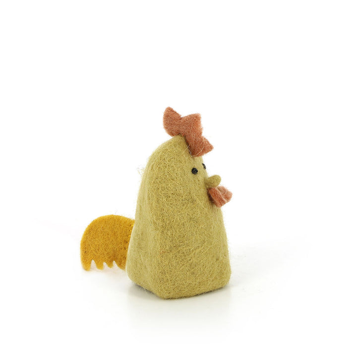 Eierwärmer aus Filz - Hühnchen gelb