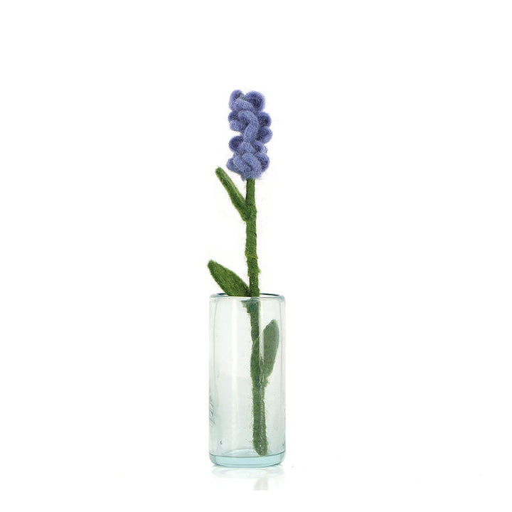 Blume aus Filz, Lavendel Hell