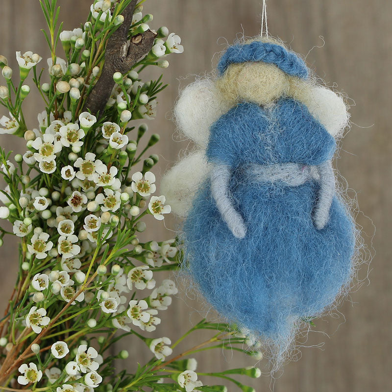 Anhänger "Winter-Fee", aus Filz