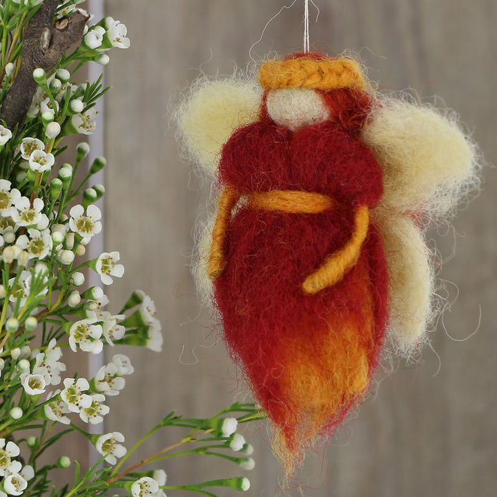 Anhänger "Herbst-Fee", aus Filz