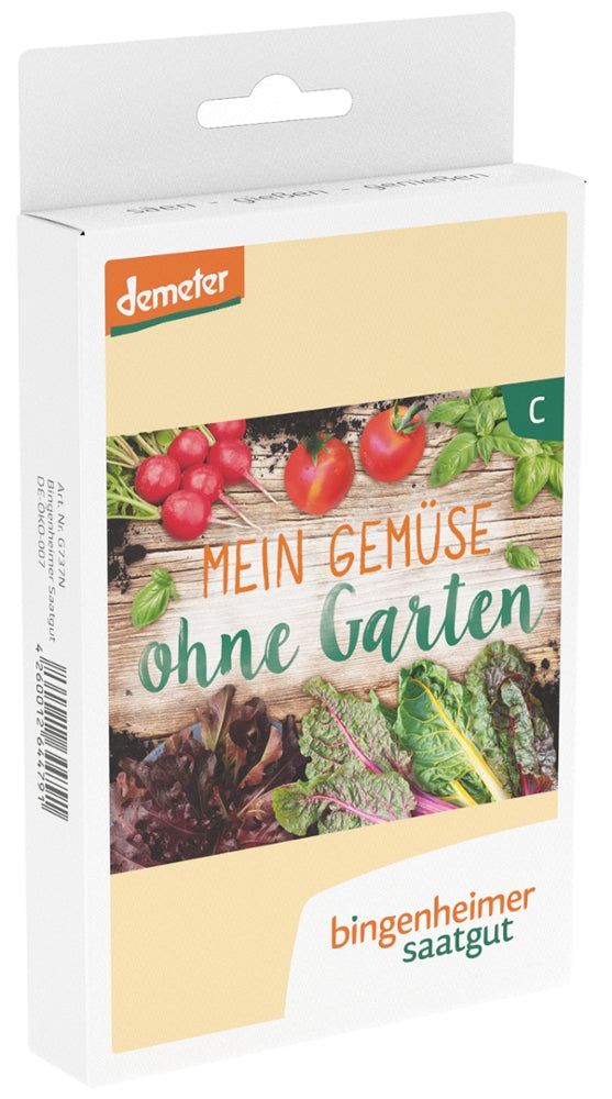 Mein Gemüse ohne Garten - Saatgut-Box