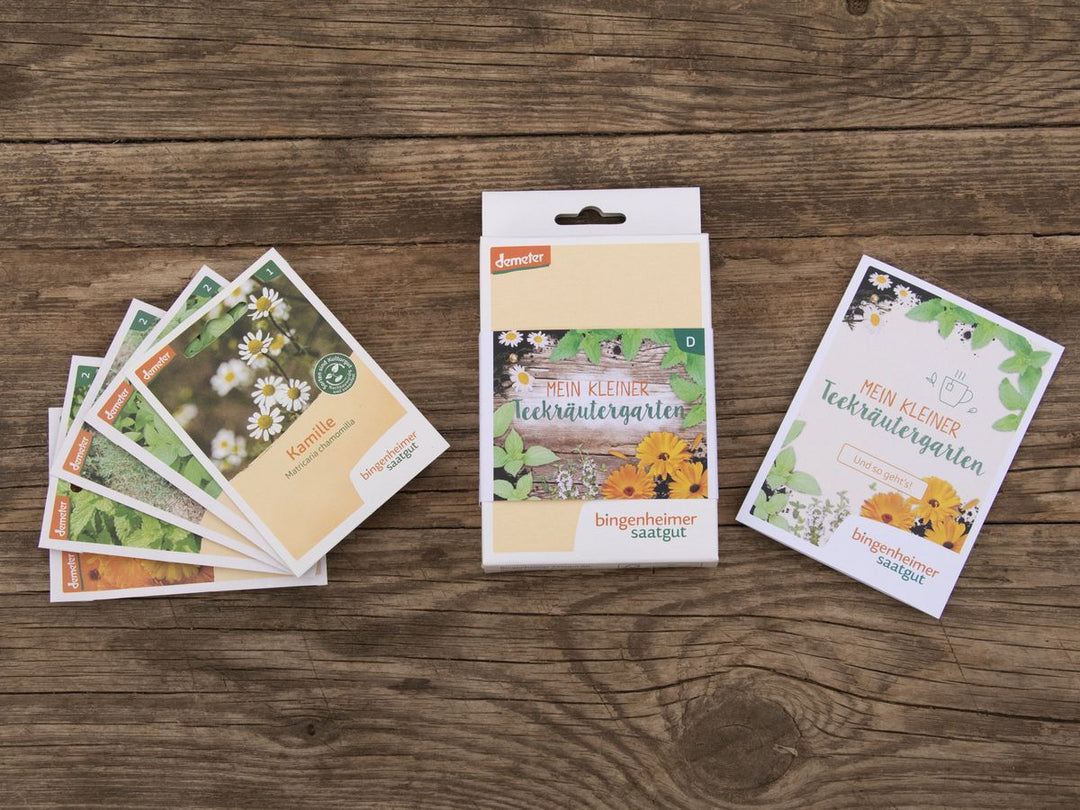 Mein kleiner Teekräutergarten - Saatgut-Box