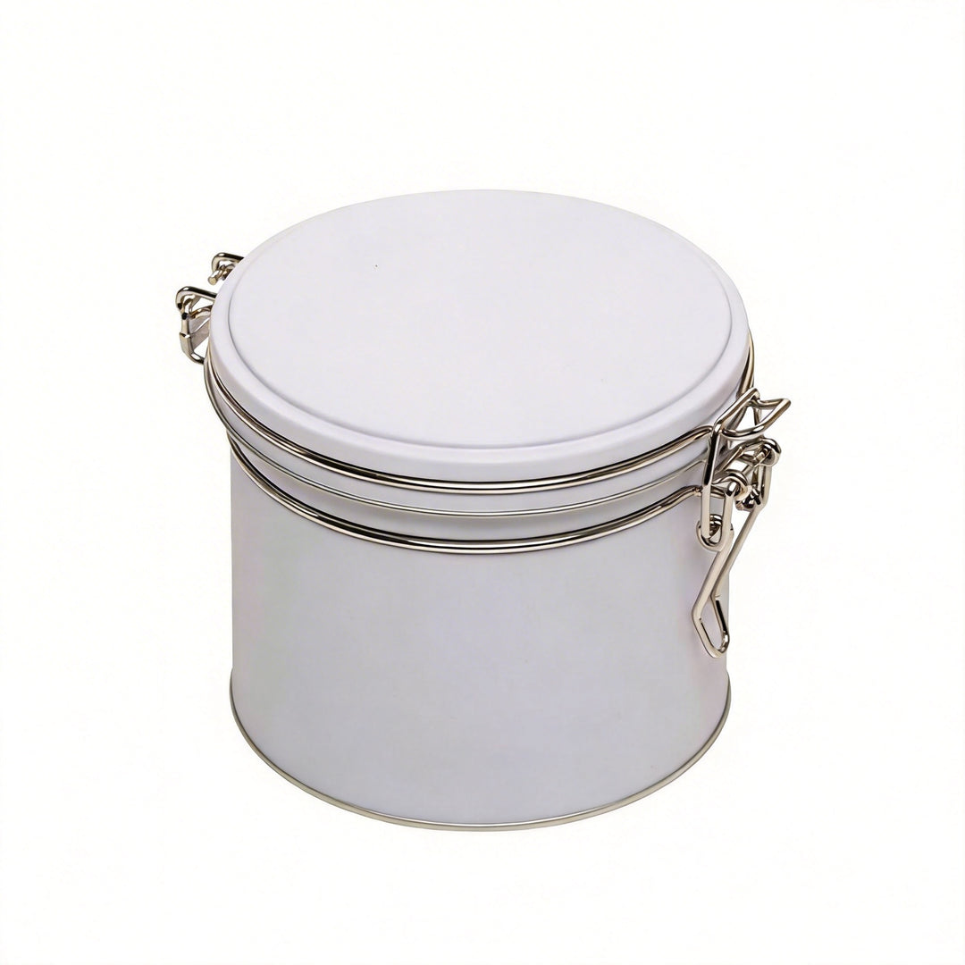 Bügelverschlussdose mini - weiß