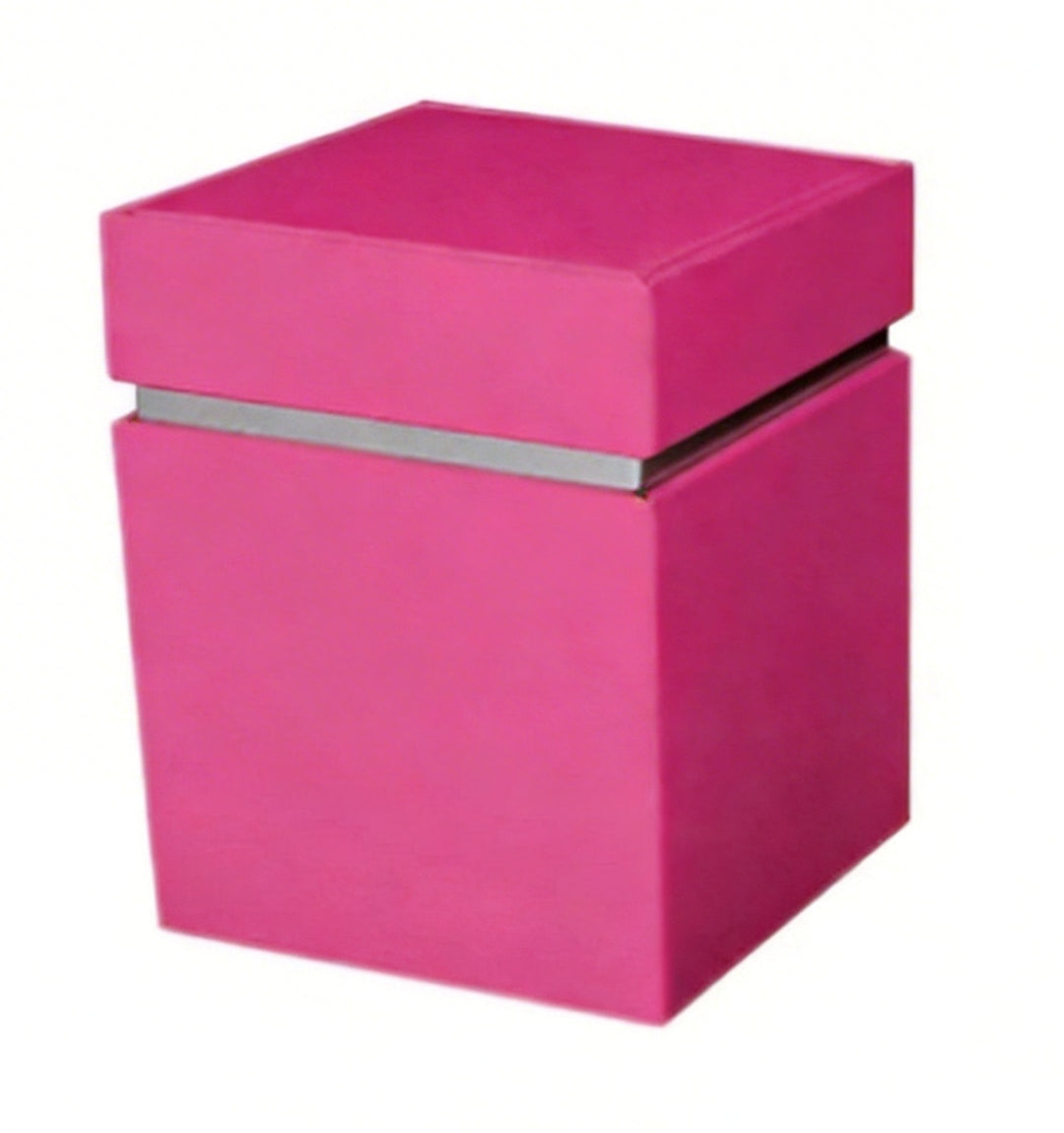 Stülpdeckeldose - pink (quadratisch)