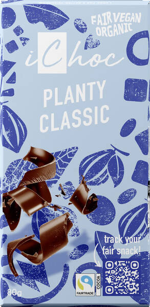 Schokolade iChoc Planty Classic, 80 g