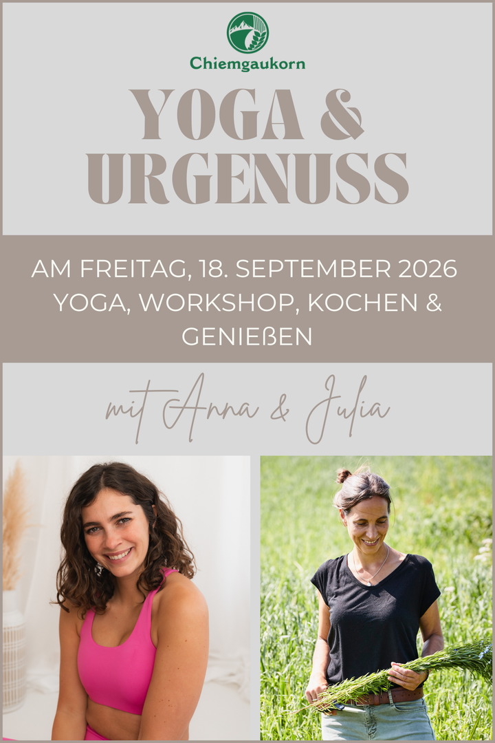 Yoga & UrGenuss im Spätsommer am 18.09.2026