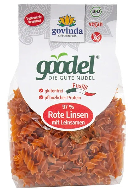 Rote-Linsen-Fusili - glutenfrei (250 g)