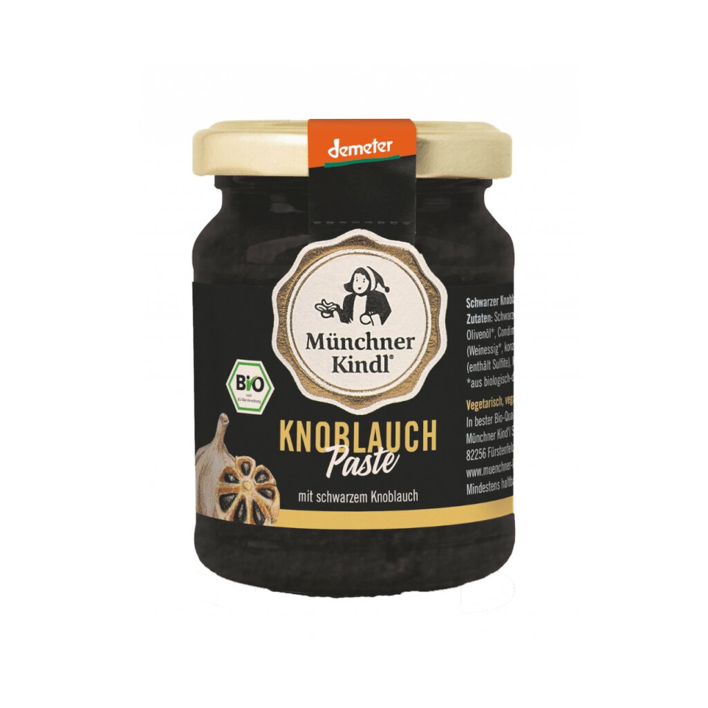 Schwarze Knoblauchpaste (125 ml)