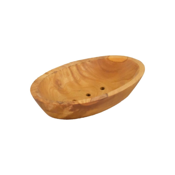 Seifenschale oval - Olivenholz