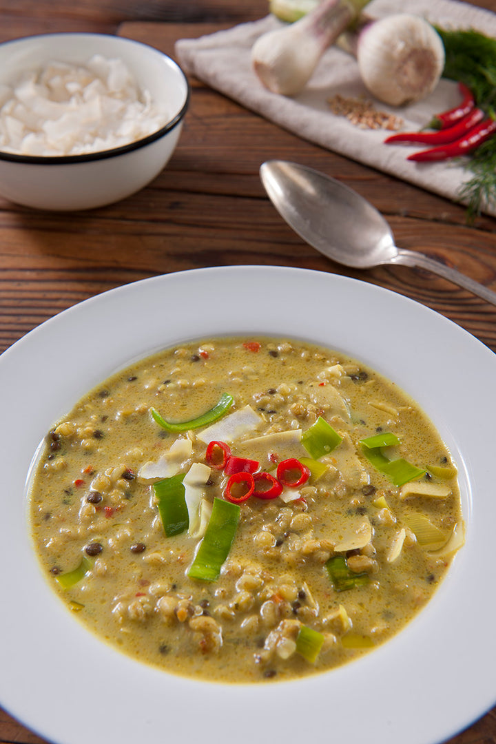 Bayerisches Curry in verschiedenen Größen