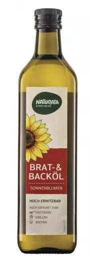 Sonnenblumen Brat- & Backöl (750 ml) - SONDERPREIS: KURZES MHD!