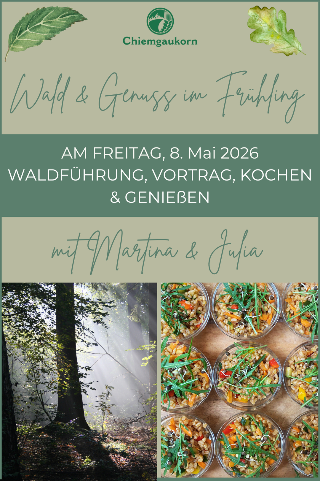 Wald & Genuss im Frühling am 08.05.2025